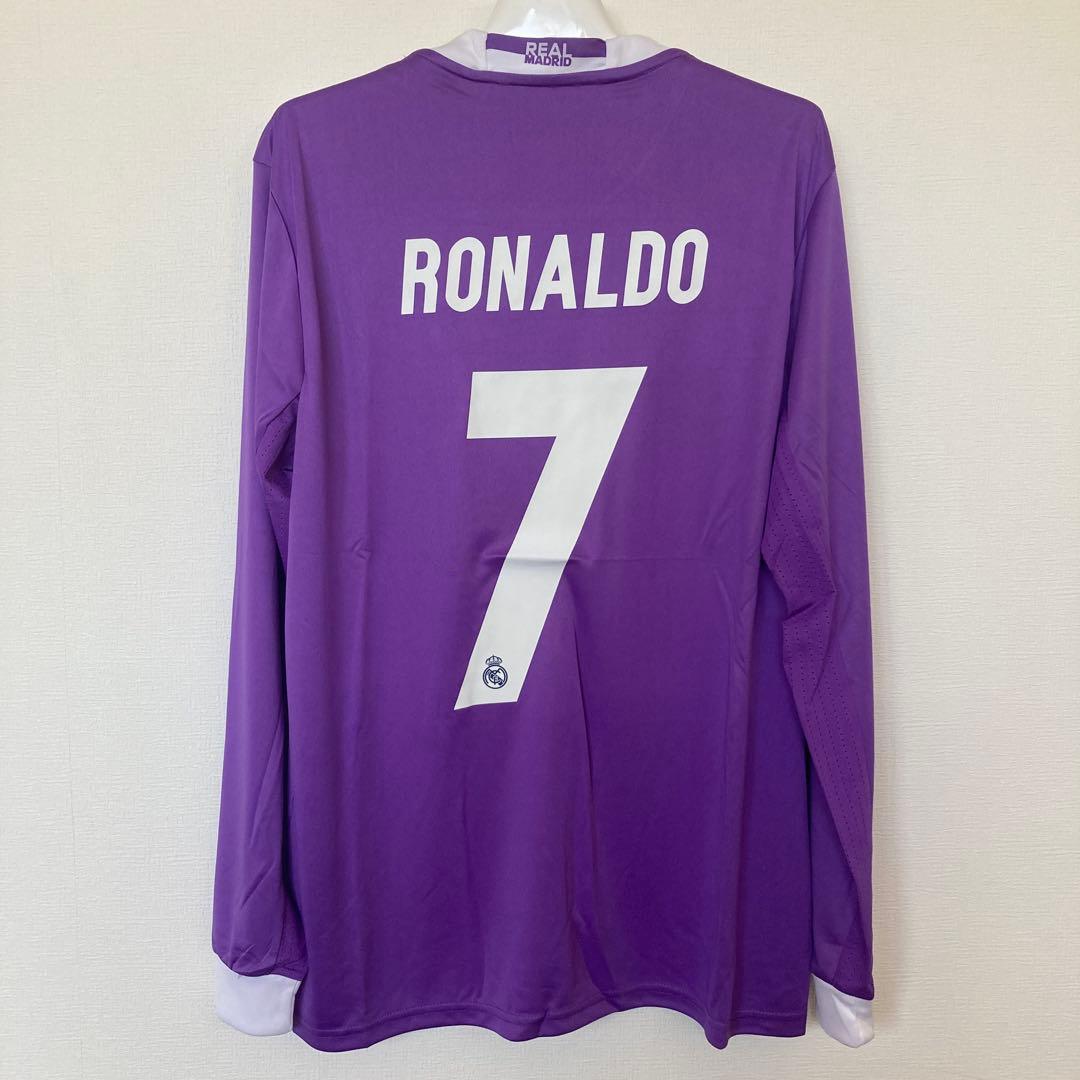 新品未使用】レアルマドリード 2016/17 ロナウド長袖ユニフォーム L