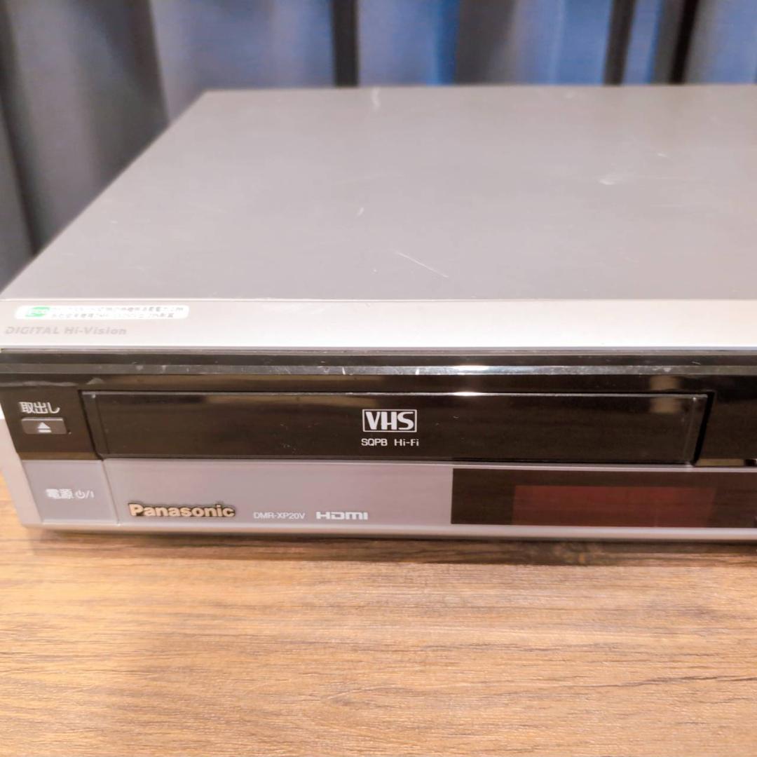 パナソニック DMR-XP20V HDD内蔵VHS一体型DVDレコーダー 訳あり - メルカリ