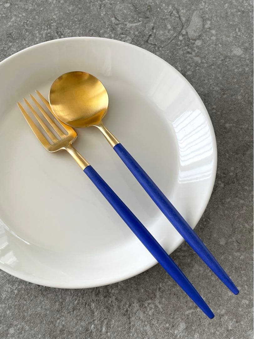 クチポール コンランショップ 限定カラー デザートスプーン&フォーク