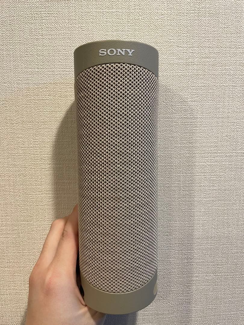 SRS-XB23 SONYワイヤレススピーカー/ベージュ - メルカリ
