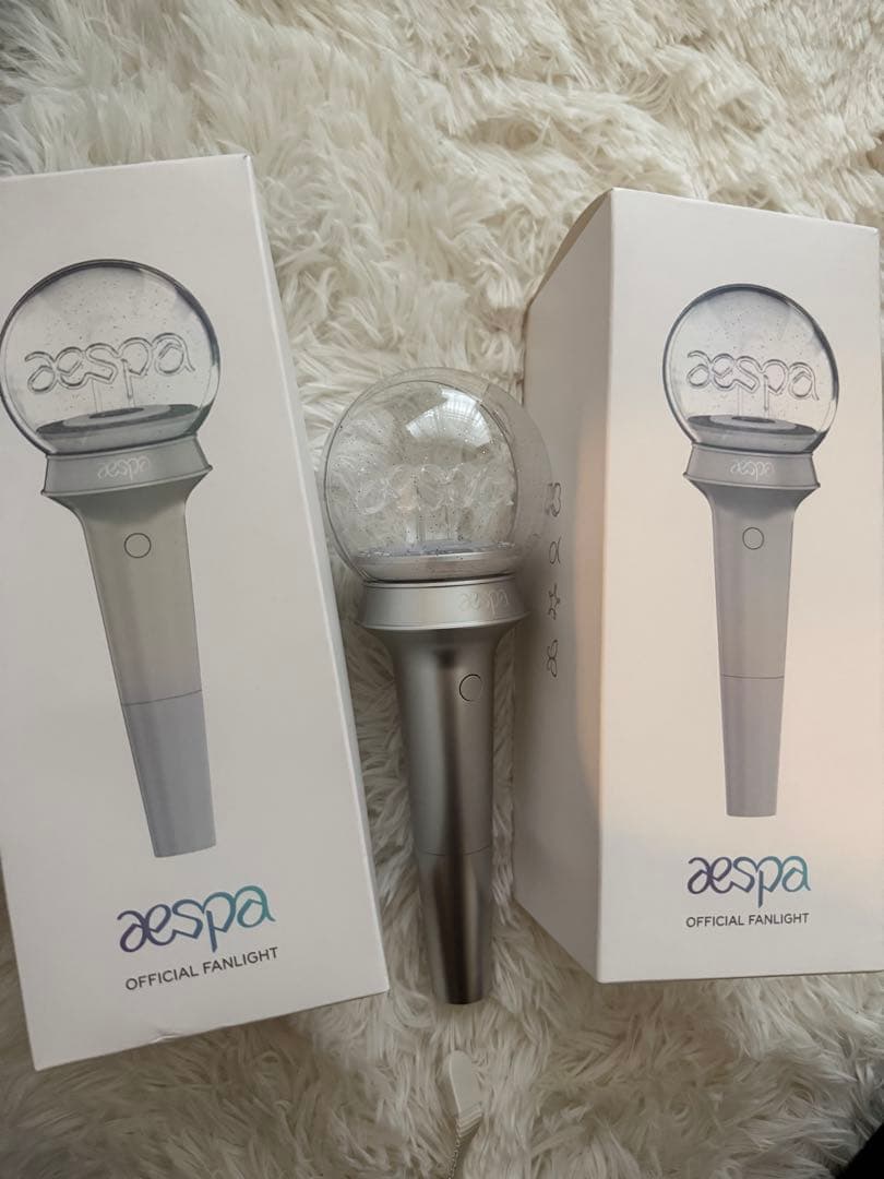 aespa ペンライト officialfanlight 2本セット - メルカリ