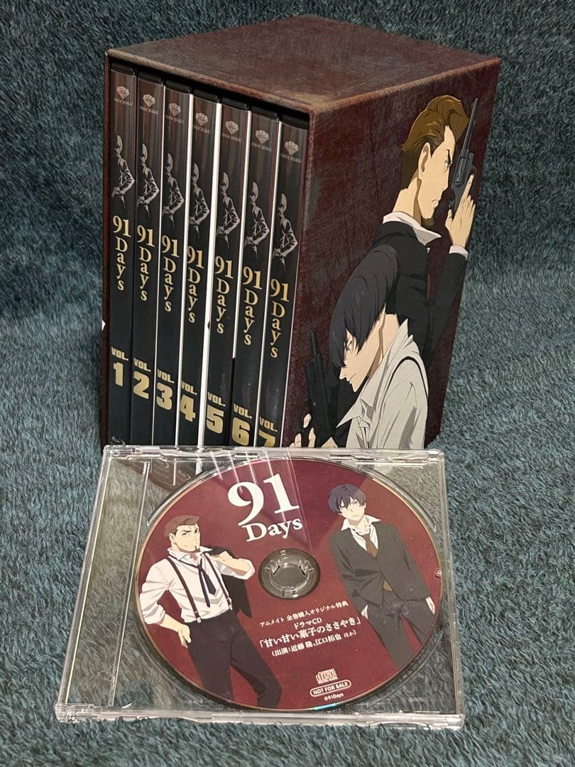91Days Blu-ray 全7巻 特典BOX・ドラマCD・カード付き - メルカリ