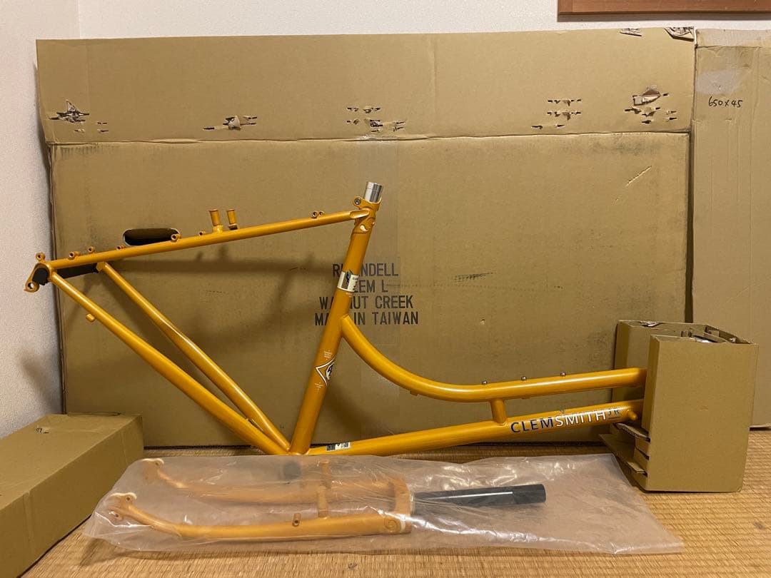 パーツ Rivendell Clem Smith Jr SURLY CRUST RIVENDELL* clem smith jr. / BUILT BY BLUE LUG - CUSTOMER'S BIKE