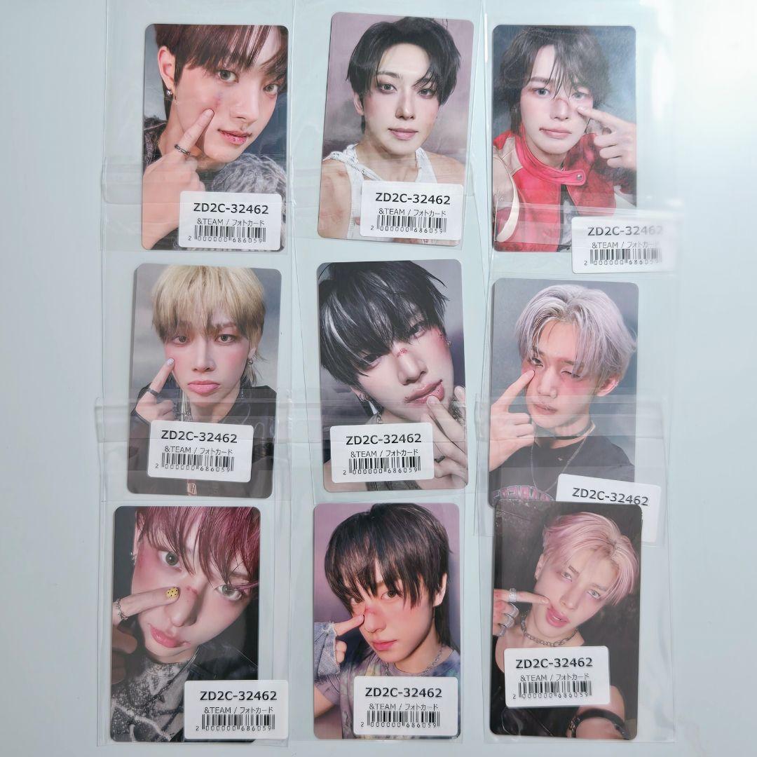 匿名配送】全員セット &TEAM Back to Life ユニバ 購入特典 - メルカリ