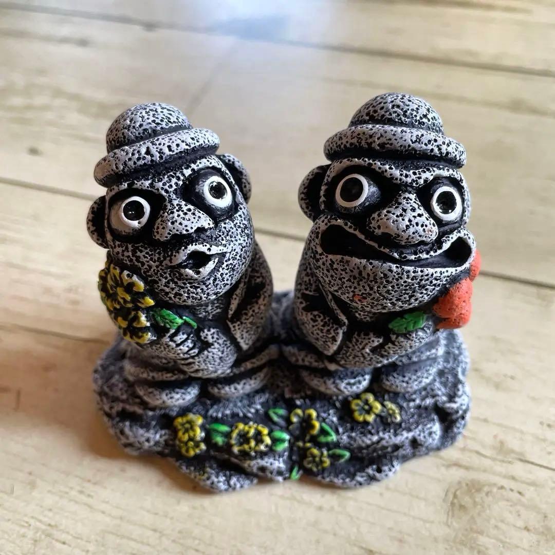 韓国 チェジュ島 済州島 トルハルバン 石像 置物 人形 守り神 - メルカリ