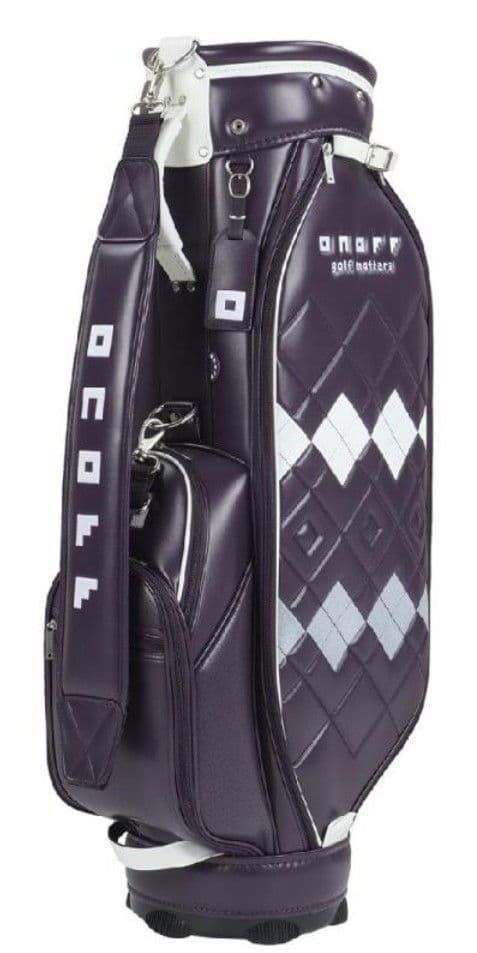 新品】オノフ レディース キャディバッグ 5口 パープル - メルカリ