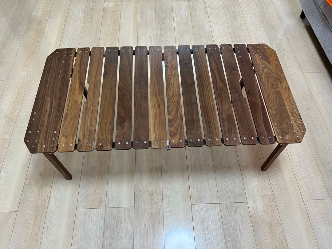 TORUK x 製吉 米国産ブラックウォールナットテーブル（希少） - メルカリ