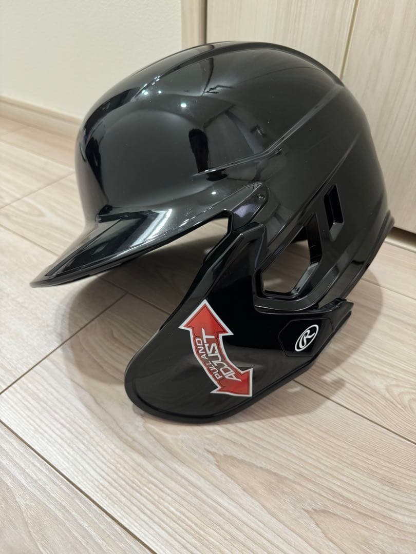 新品】ローリングス 野球 右打者用 片耳ヘルメット フェイスガード付 S