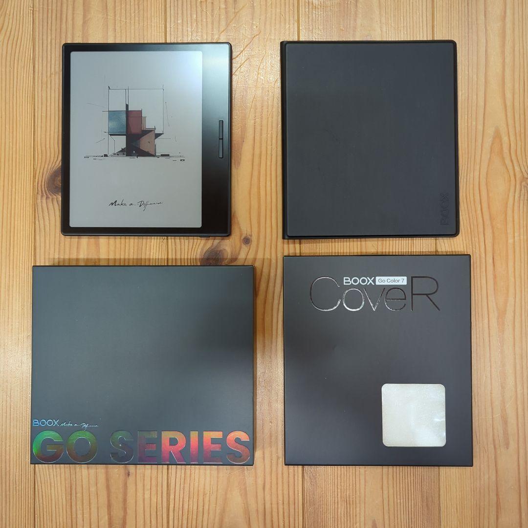 BOOX Go Color7 本体（Gen1）＋純正カバー付 Amazon.co.jp: Onyx Boox Page/Go Color 7 / Go Color 7 Gen II/Go 7