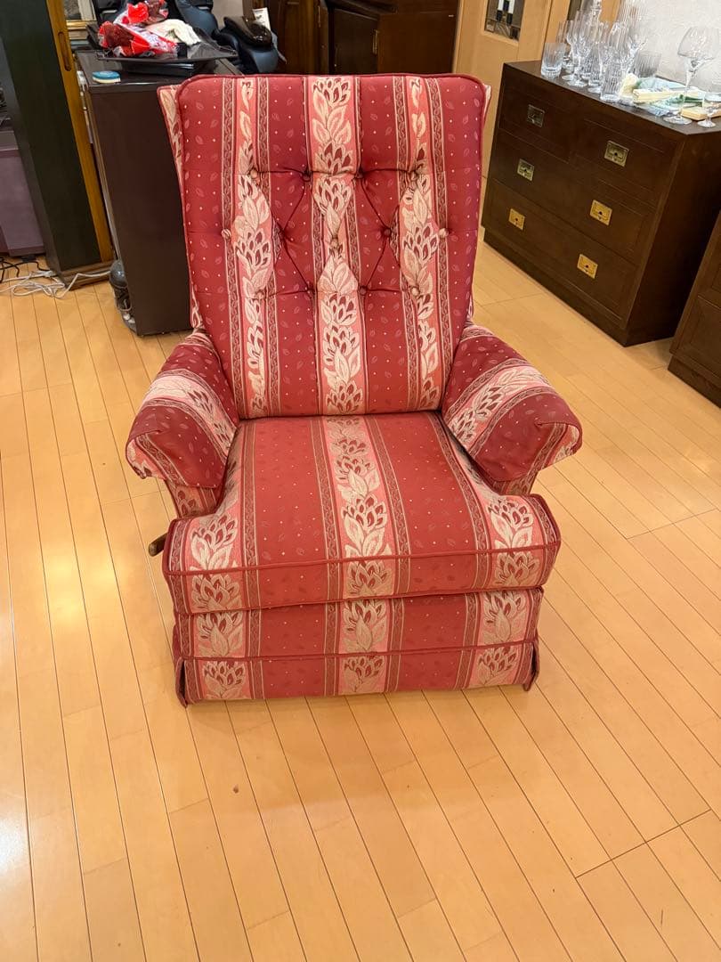 【引き取り限定】KOSUGA コスガ トラディショナルシリーズ ロッキングチェア ラタン手編み ロッキングチェア アジロ編み C100CBを激安で販売する