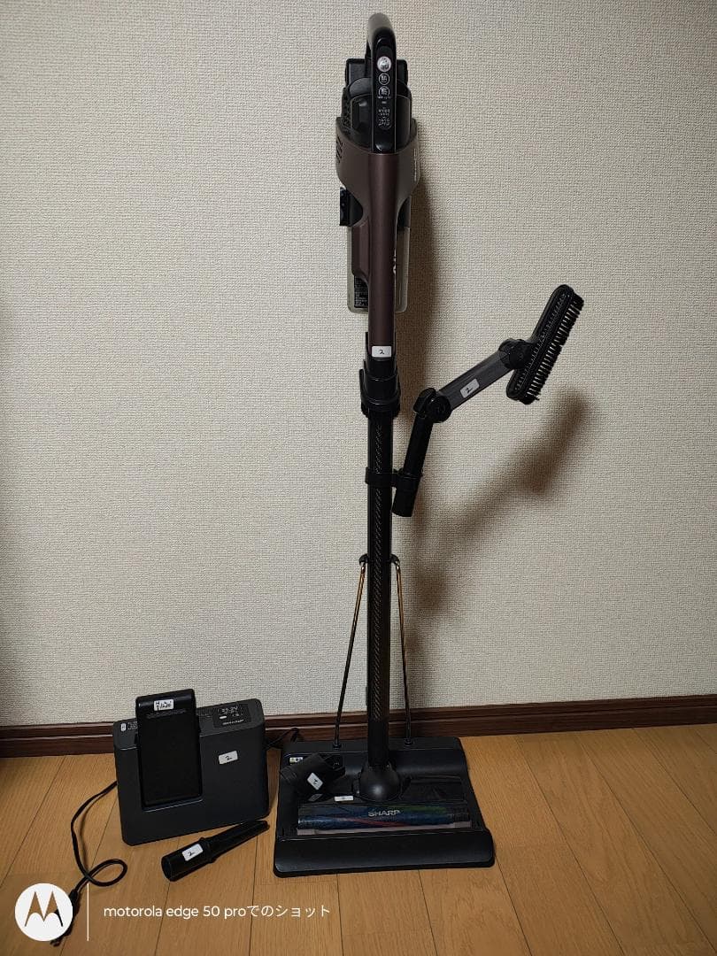 シャープ★掃除機★EC-HR7-T★2022年製★バッテリー新品と大差なし★2 シャープ RACTIVE Air EC-HR7-T [ブラウン系] 価格比較 - 価格.com
