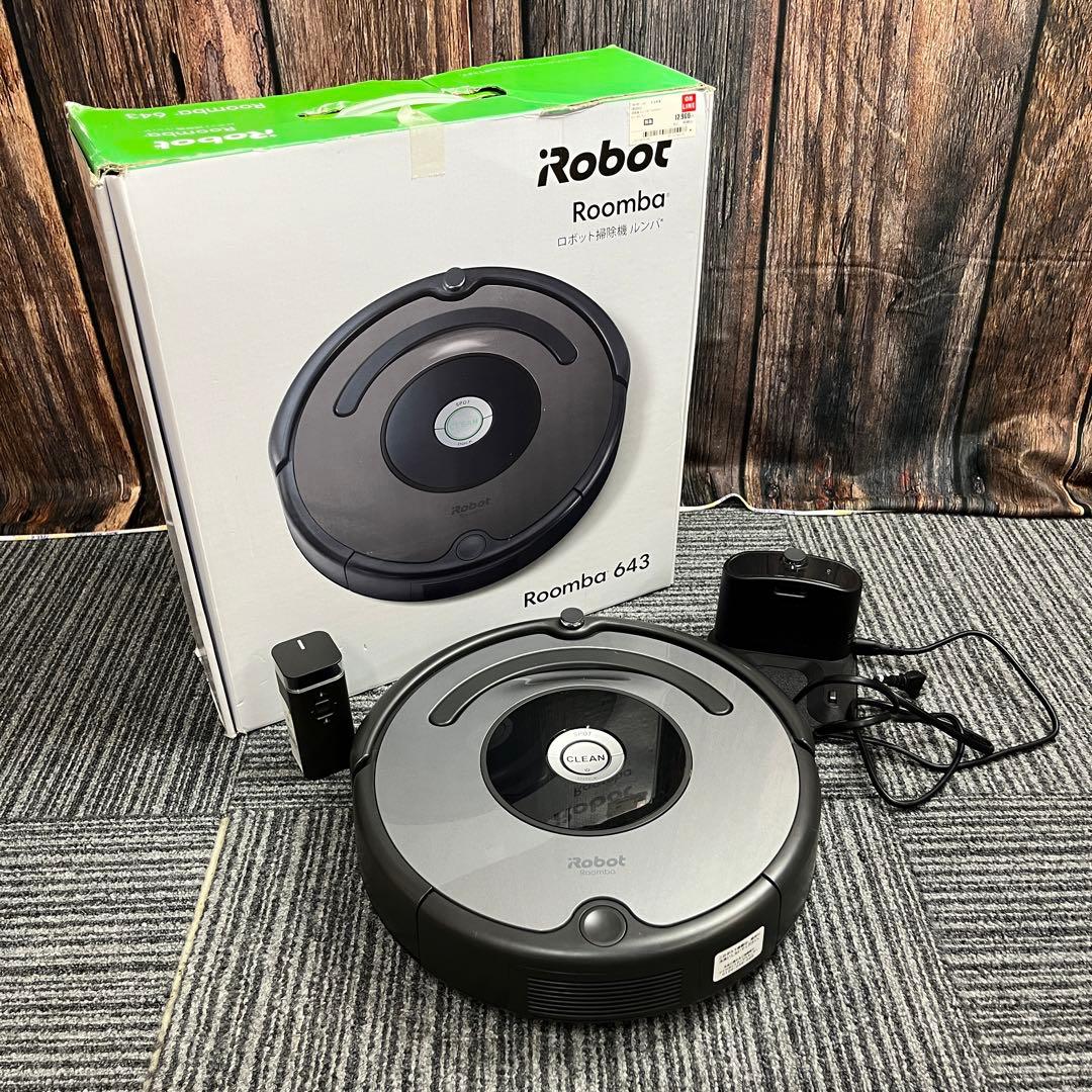 iROBOT ルンバ 643 お掃除ロボット 18年製 Roomba 掃除機 - メルカリ