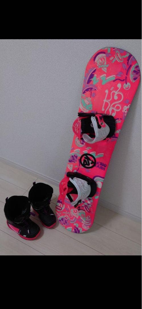 キッズスノーボード K2 LIL KANDI 100cm＋バイン＋ブーツ セット