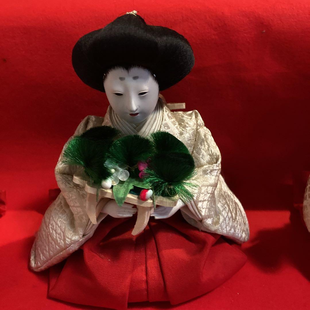 骨董　三人官女