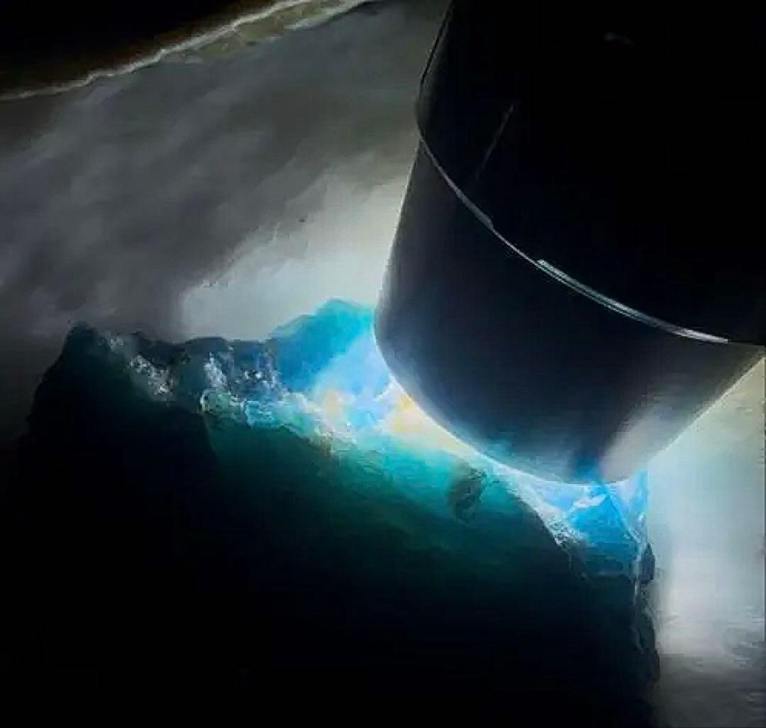 ブルーアパタイト 原石（ブラジル産） Select by Amulet〜天然石