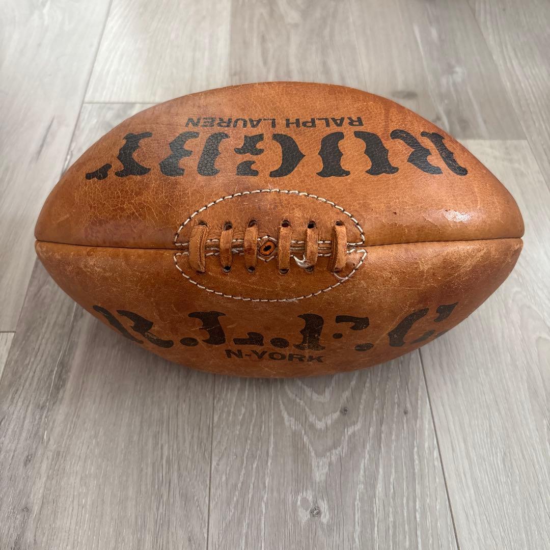 ラルフローレンラグビー　R.L.F. N-YORK ラグビーボール 323 レア ラルフローレンラグビー R.L.F. N-YORK ラグビーボール 323 レア