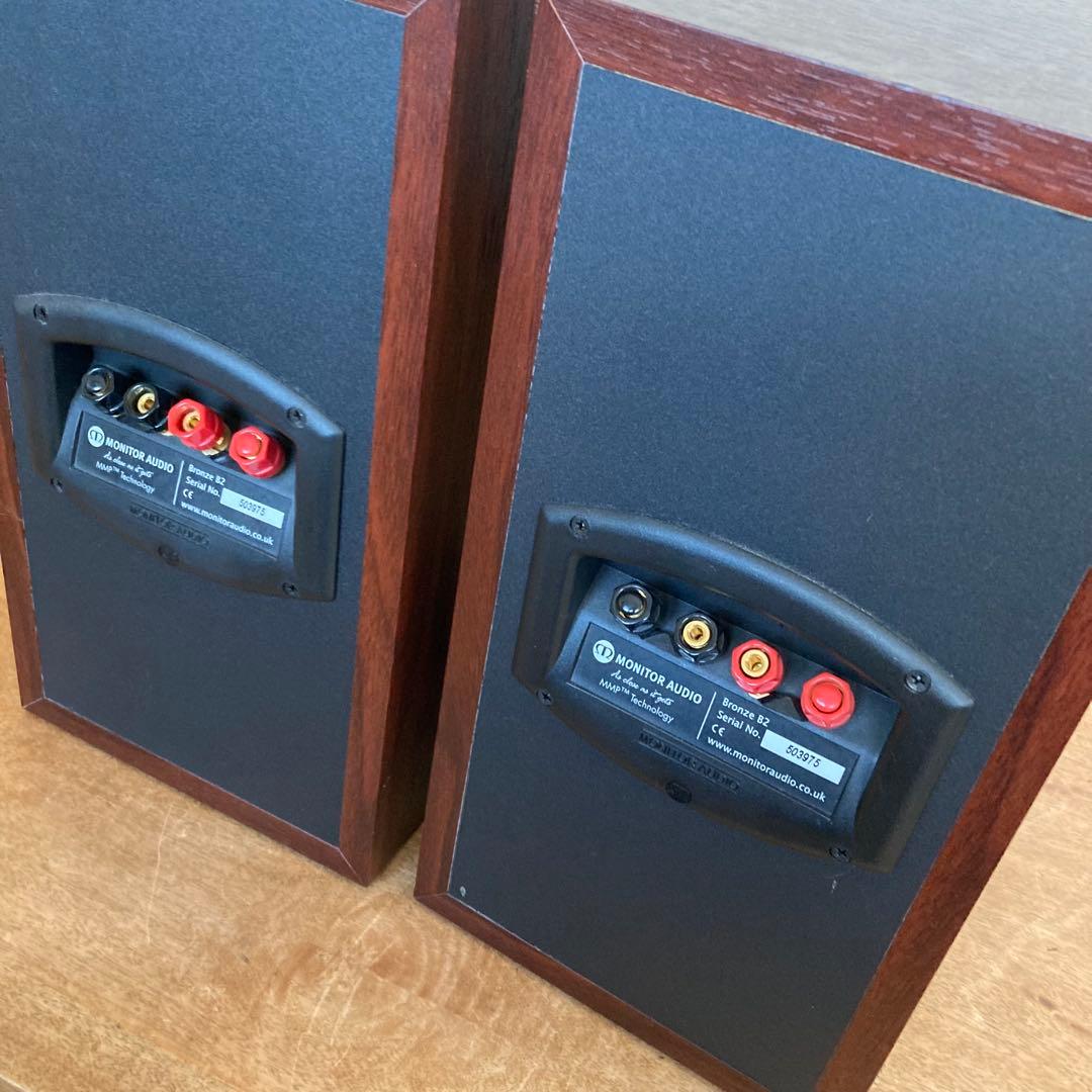 ジャンク 音出しOK Monitor Audio スピーカー Bronze B2