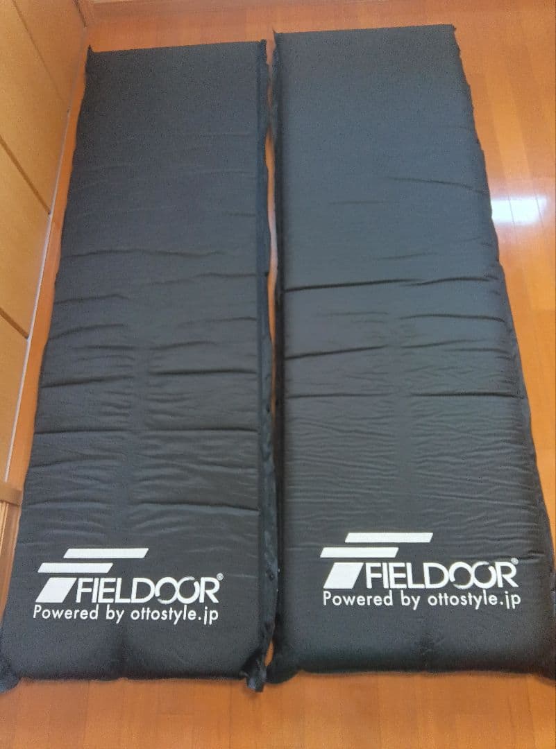 FIELDDOOR スリーピングマット ブラック　車中泊マット FIELDOOR（フィールドア） | 車中泊マット