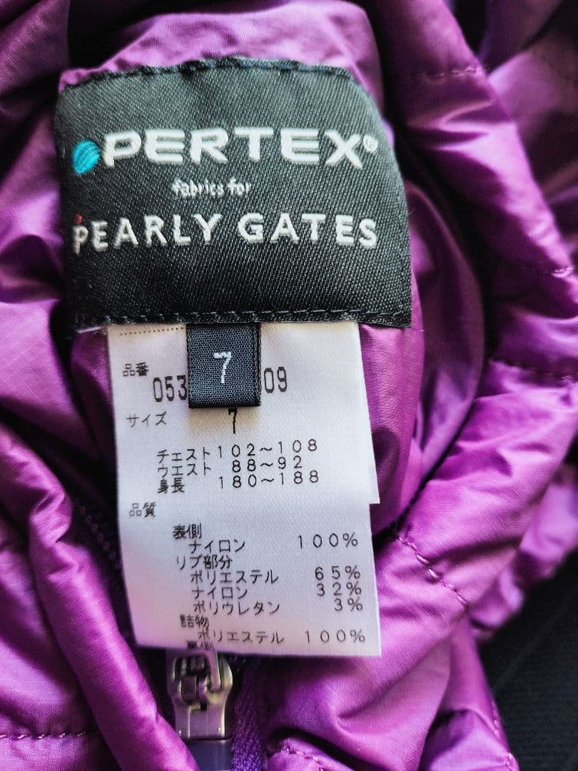 パーリーゲイツ 4way リバーシブル 中綿ジャケット ベスト スニード L