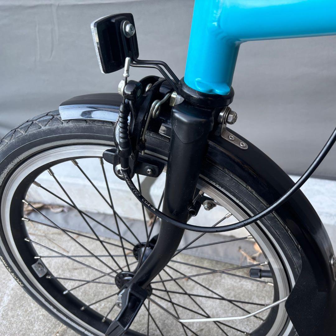 美品】BROMPTON BLACK Edition 青S2L おまけ付き - メルカリ