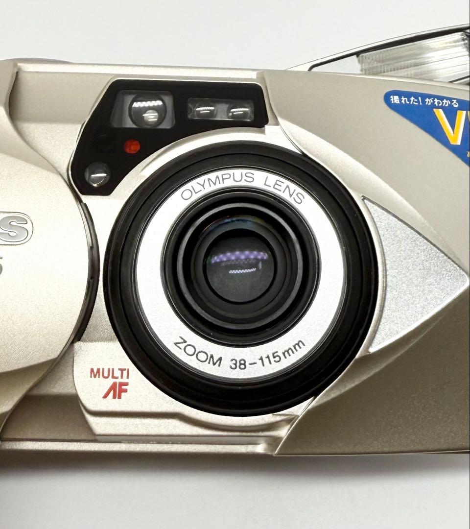 【完動品】OLYMPUS μ -II 115 VF フィルムカメラ 動作確認済み