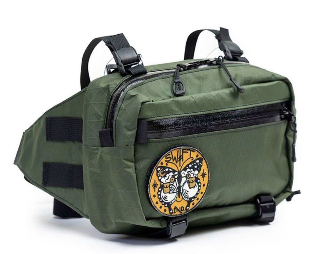 新品 スウィフト 自転車 バッグ ウエストバッグ サドルバック アウトドア SWIFT INDUSTRIES】ZEITGEIST SADDLE BAG (ECOPAK/COYOTE) | Humhumhug