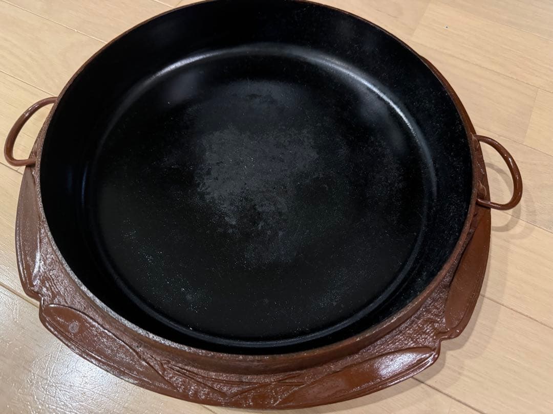 【南部鉄器】すき焼き鍋　大 岩鋳・すき焼き鍋／本場盛岡南部鉄器／こだわりやさん．com