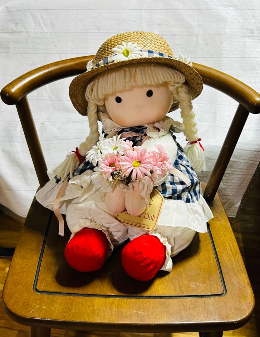 大きめ 首振り人形オルゴール 昭和レトロ - メルカリ