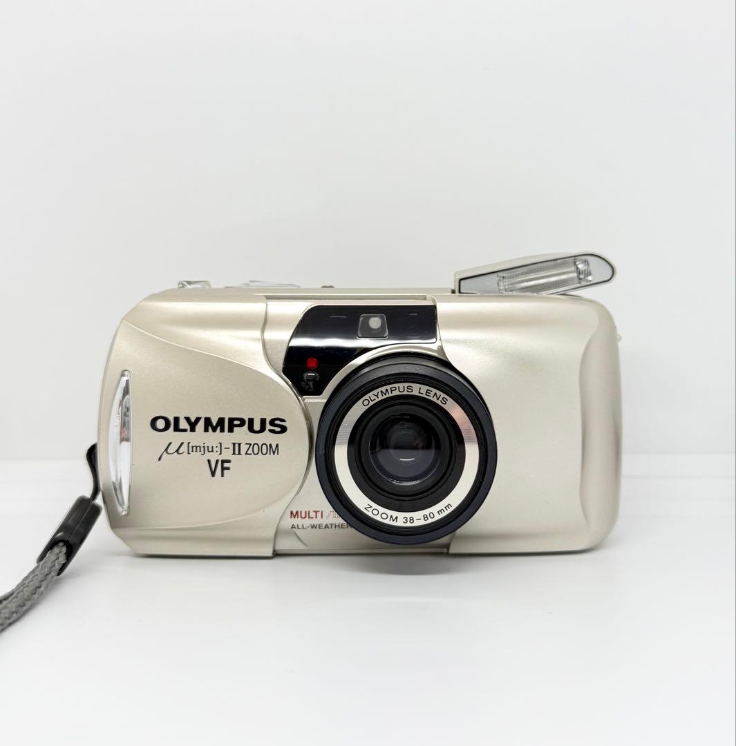 【完動美品】OLYMPUS μ -II ZOOM VF フィルムカメラ