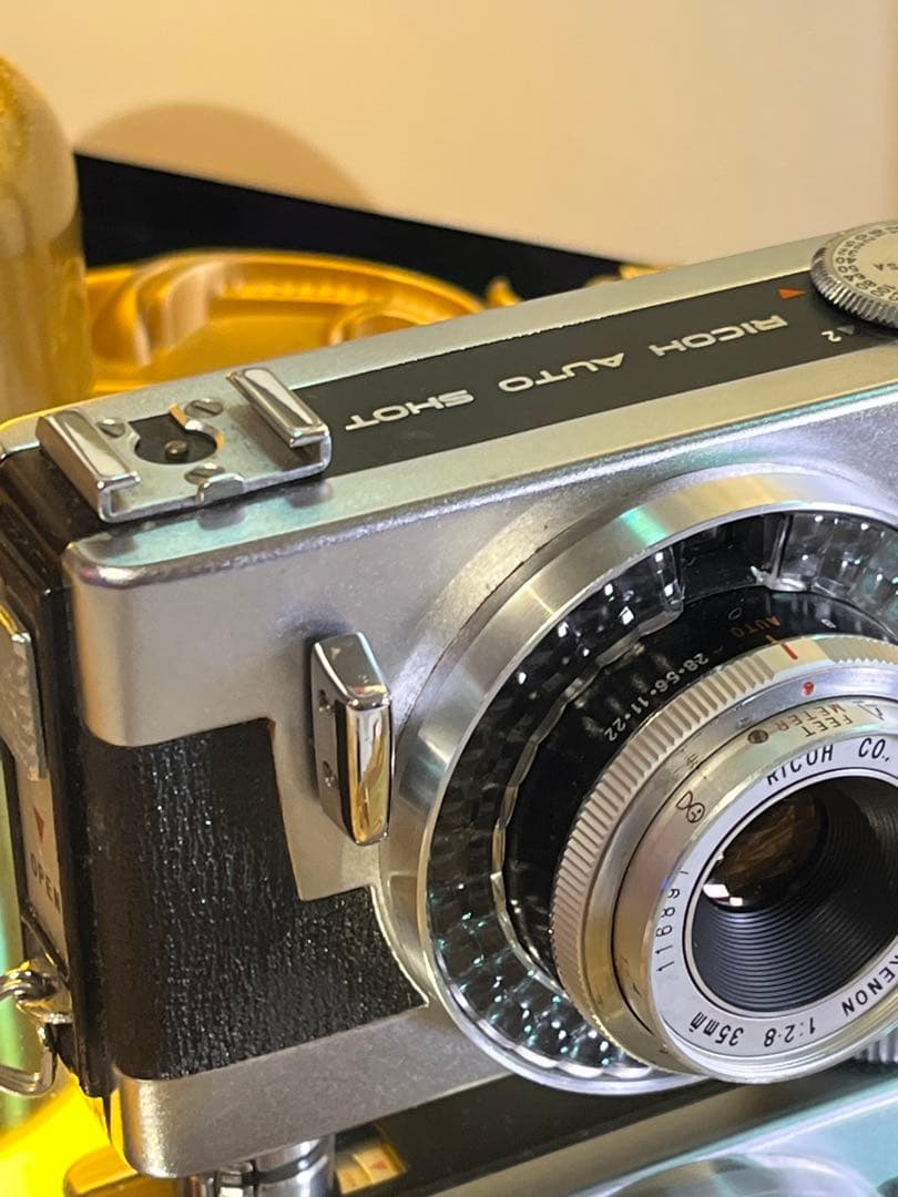 RICOH AUTO SHOT 美品 動作確認済 クリアな光学 ゼンマイ巻上