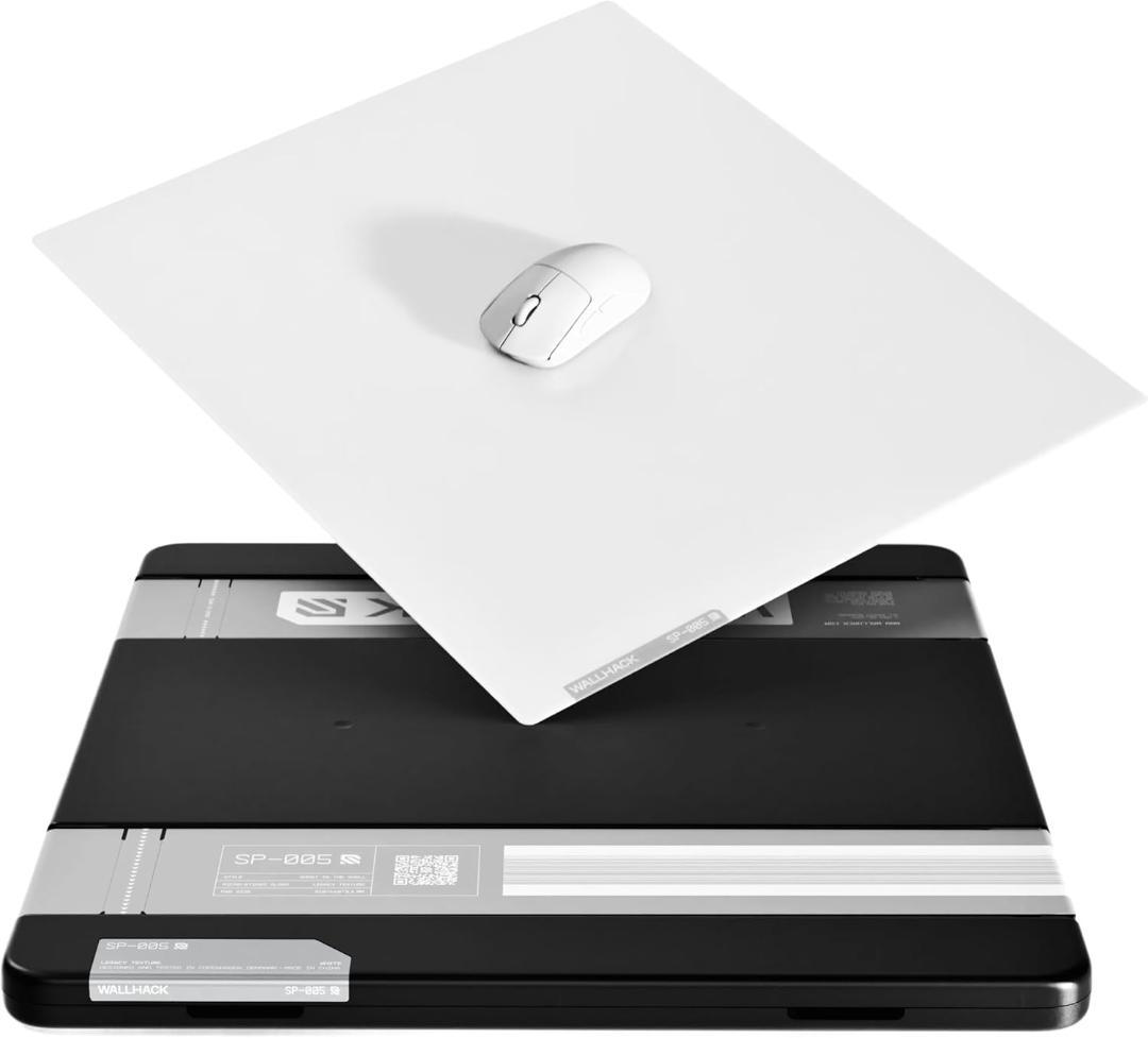 新品・未開封】 WALLHACK ガラス マウスパッド SP-005 ホワイト - メルカリ