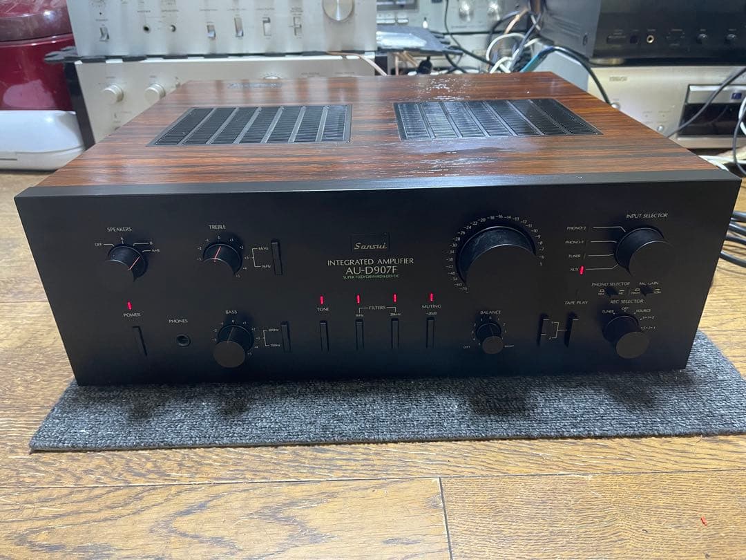 サンスイ プリメインアンプAU-D907F - メルカリ