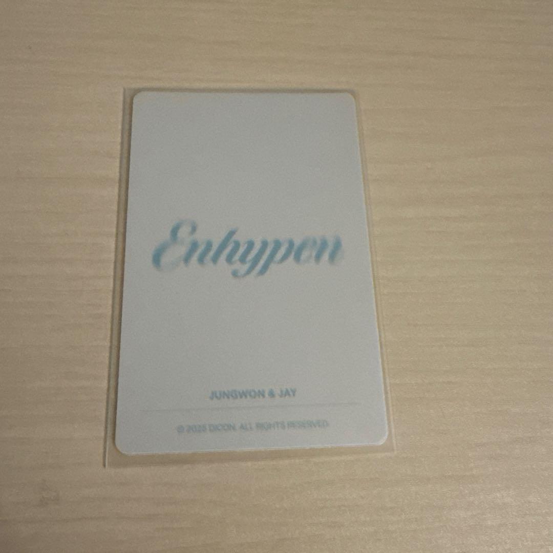 ENHYPEN DICON 2025ジェイ ジョンウォン ヤオンズ トレカ - メルカリ