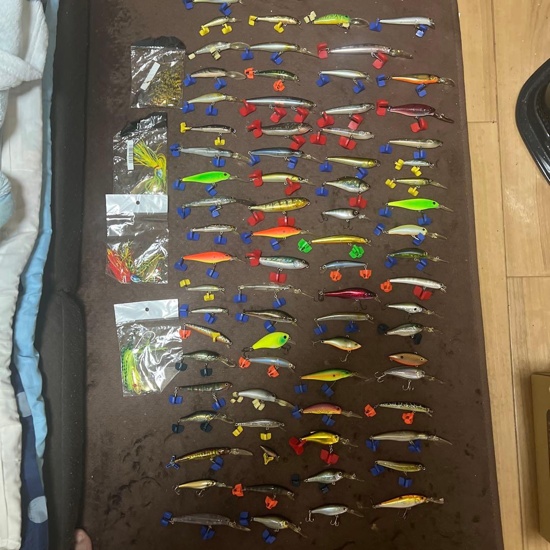 ハードルアー 約80個セット 訳有 ルアー セット ハードルアー 20個 Y12wkm20P バス釣り : 風迎釣具