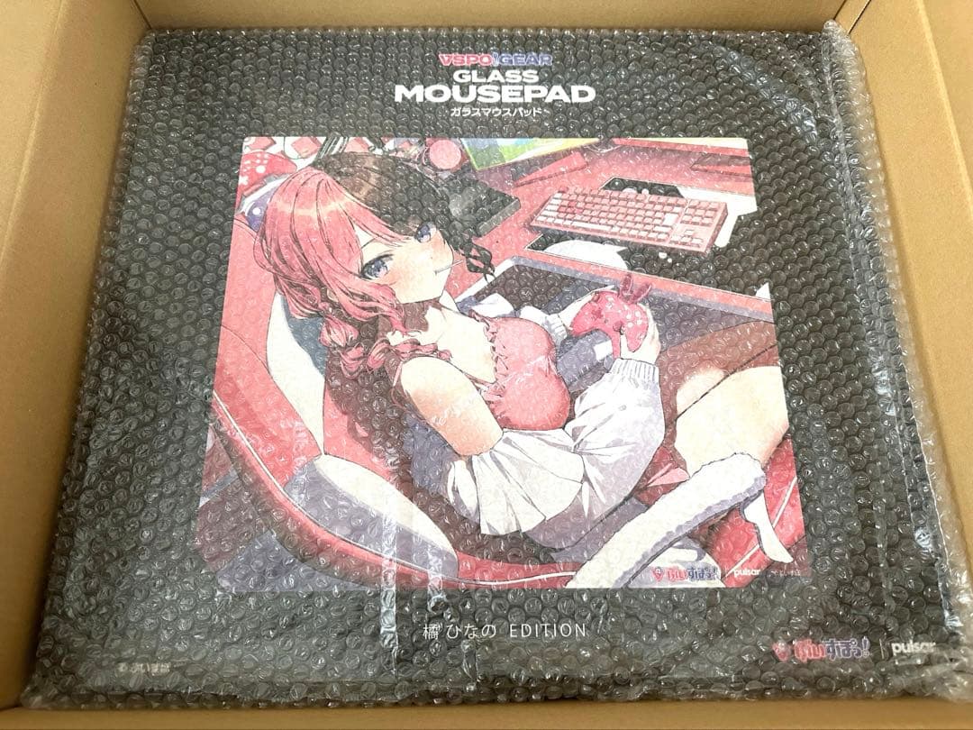 匿名配送】ぶいすぽっ! 橘ひなの ガラスマウスパッド - メルカリ