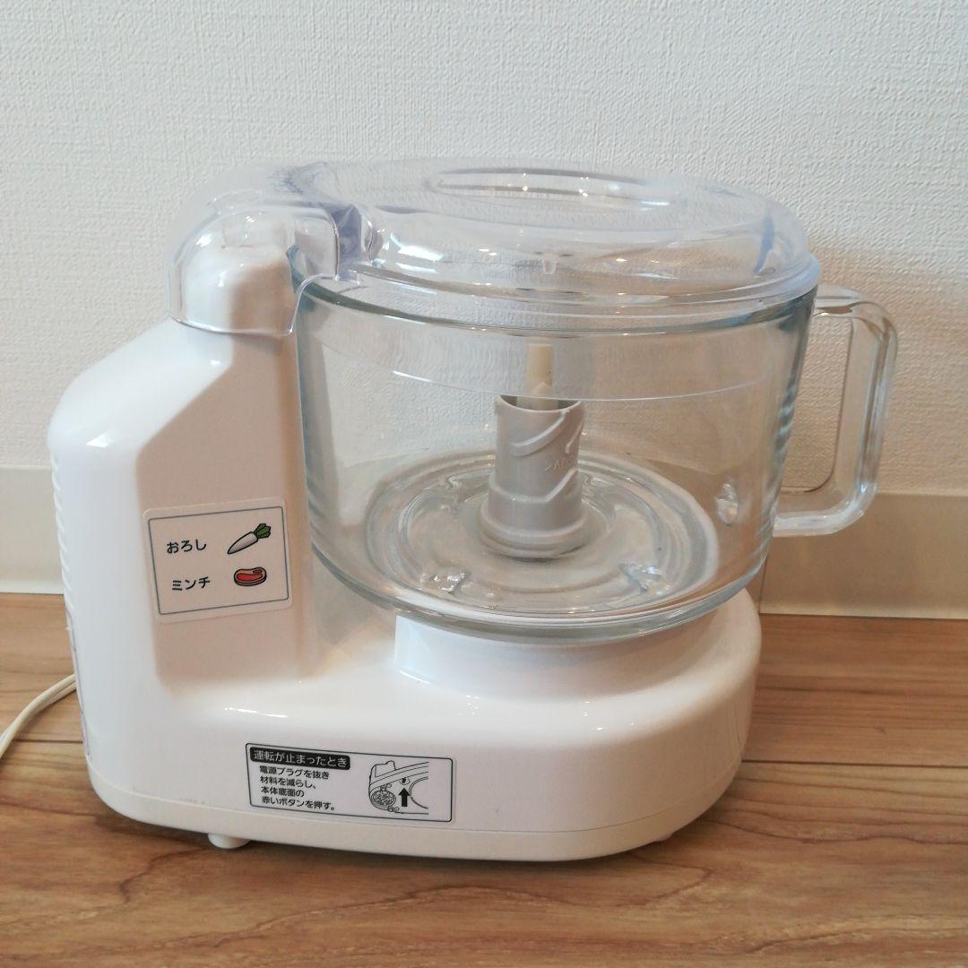 Panasonic フードプロセッサー MK-K48P ホワイト 説明書付き - メルカリ