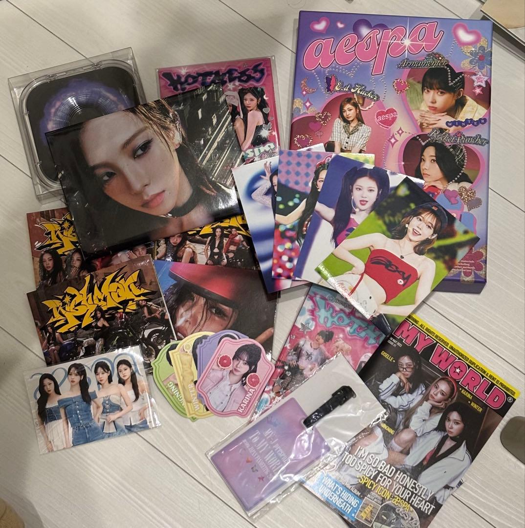 aespa グッズ アルバム まとめ売り - メルカリ