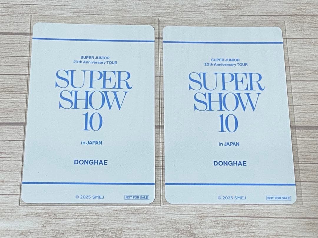 ドンヘ SUPERJUNIOR mu-mo EC特典 トレカ 2種 - メルカリ