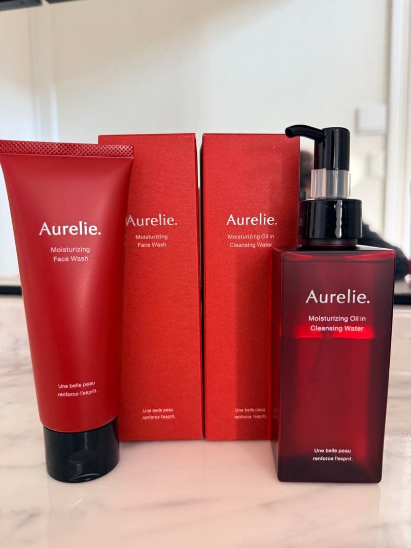 Aurelie クレンジングオイルと洗顔セット - メルカリ
