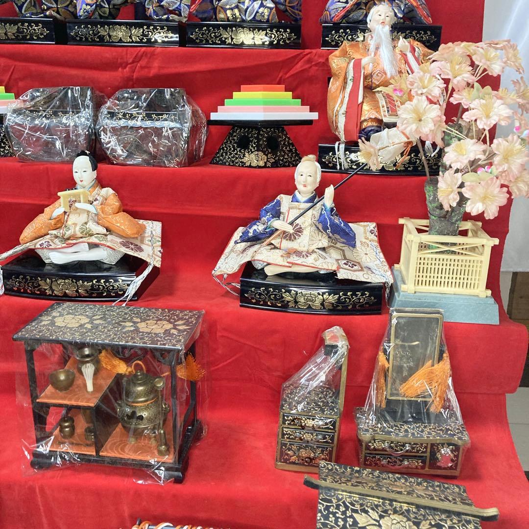 お雛様 ひな祭り 菊水作 ひな人形セット 7段 - メルカリ