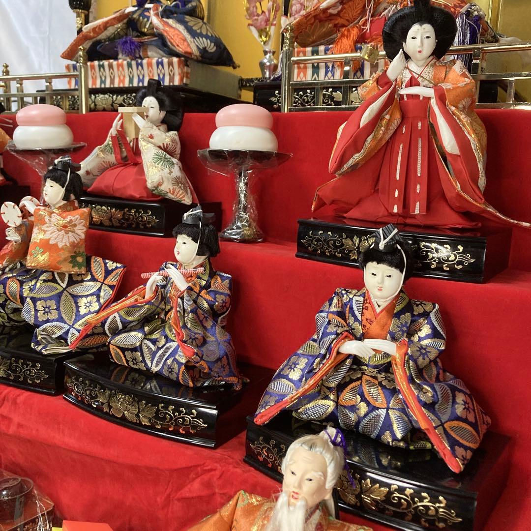 お雛様 ひな祭り 菊水作 ひな人形セット 7段 - メルカリ
