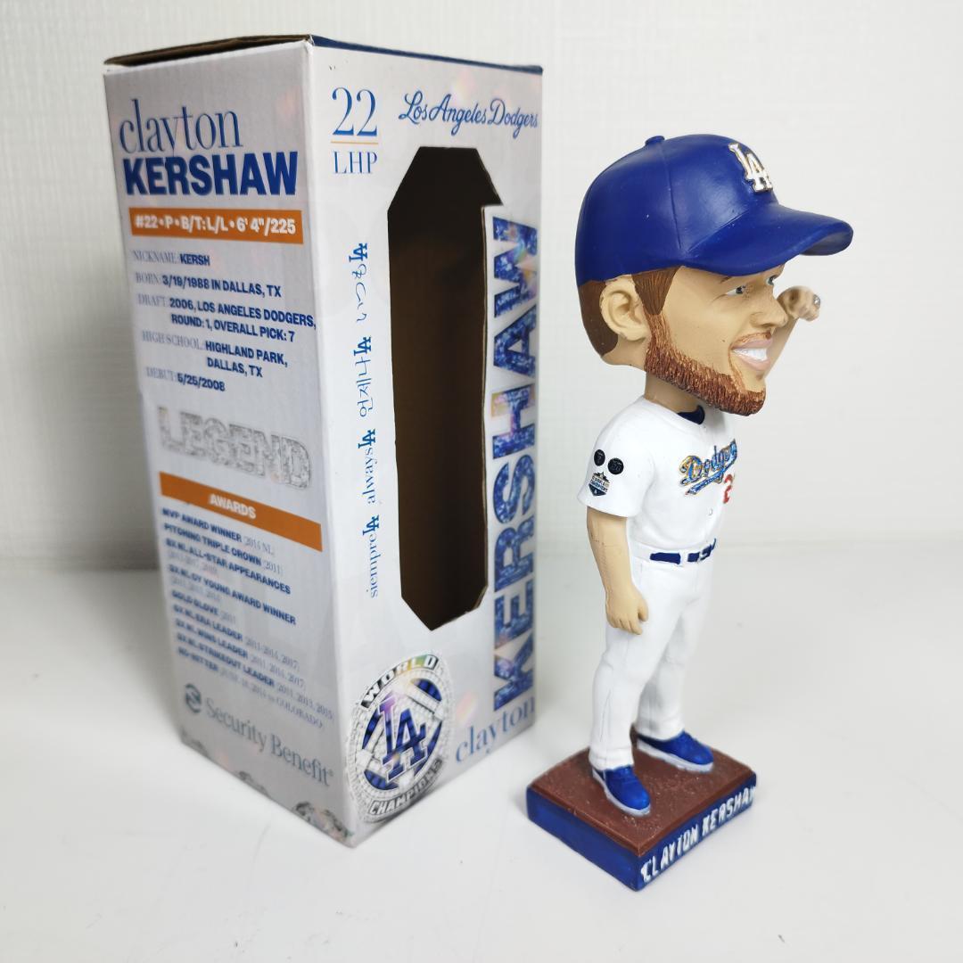 クレイトン カーショウ ボブルヘッド 新品 大谷翔平 首振り人形 リン