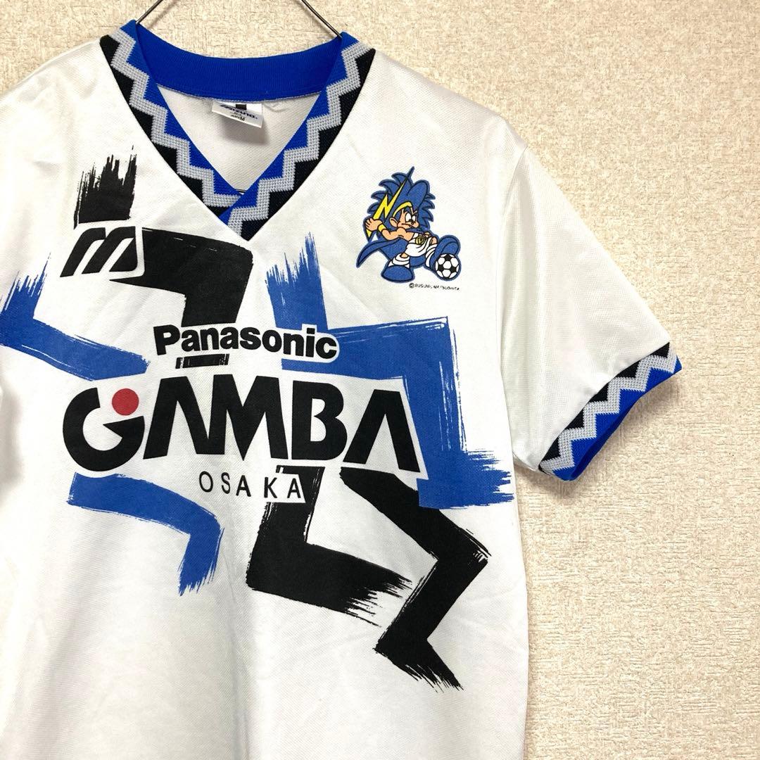 90sガンバ大阪 ミズノ ビンテージ サッカーユニフォーム Mサイズ