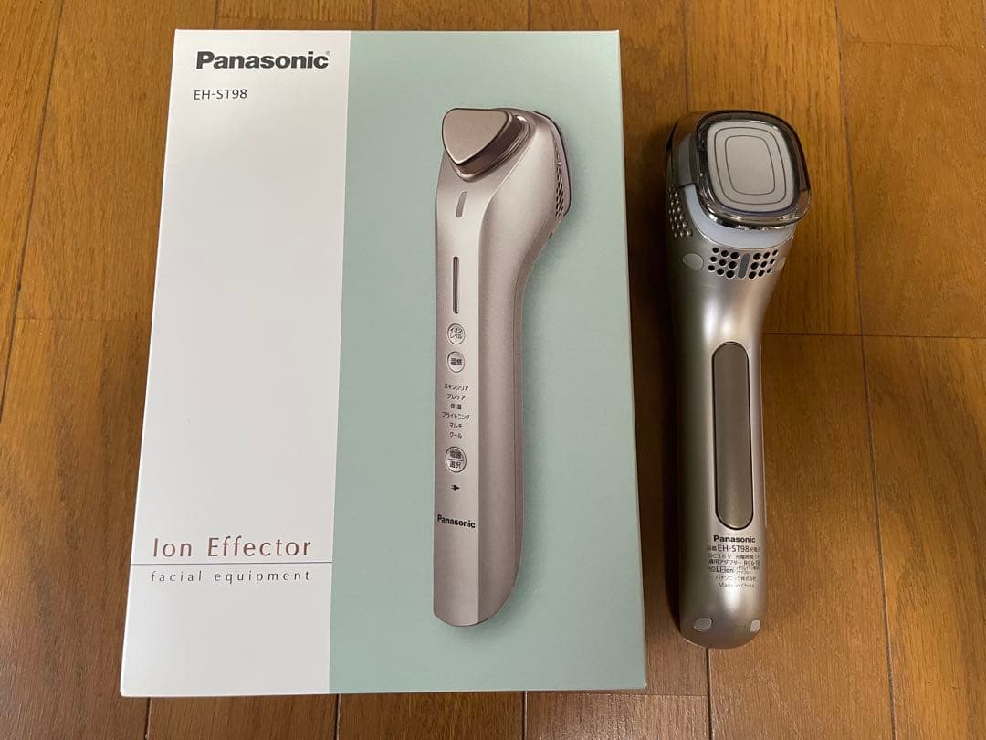 美品欲しいPanasonic EH-ST98 イオンエフェクター♪パナソニック 概要 導入*美顔器 イオンエフェクター ＊角質層まで EH-ST98