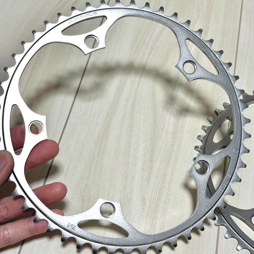 シマノ デュラエース トラック チェーンリング 50t 51t セット - メルカリ