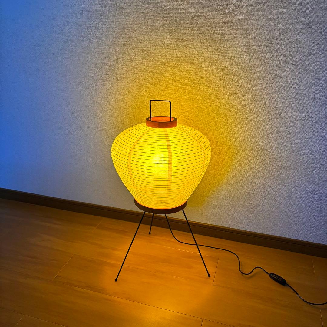 イサムノグチ AKARI 3A リプロダクト フロアスタンド 電球2個付き