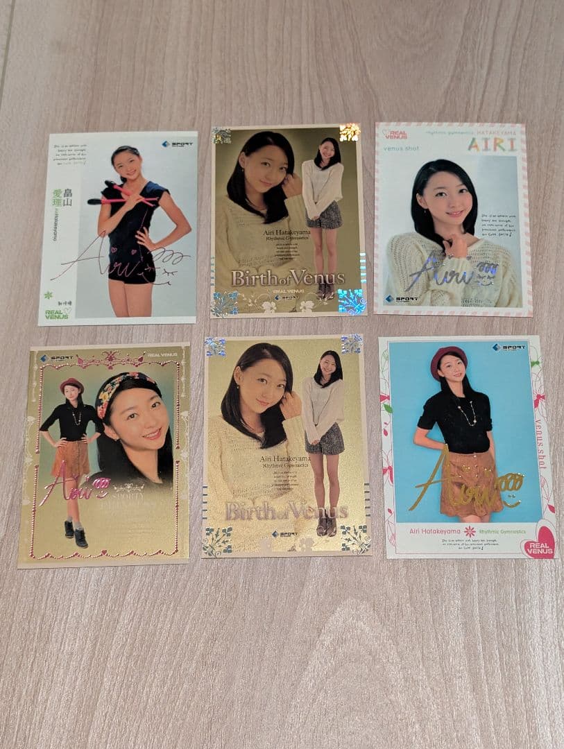 畠山愛理 REAL VENUS 直筆サインカード ノーマルカード - メルカリ