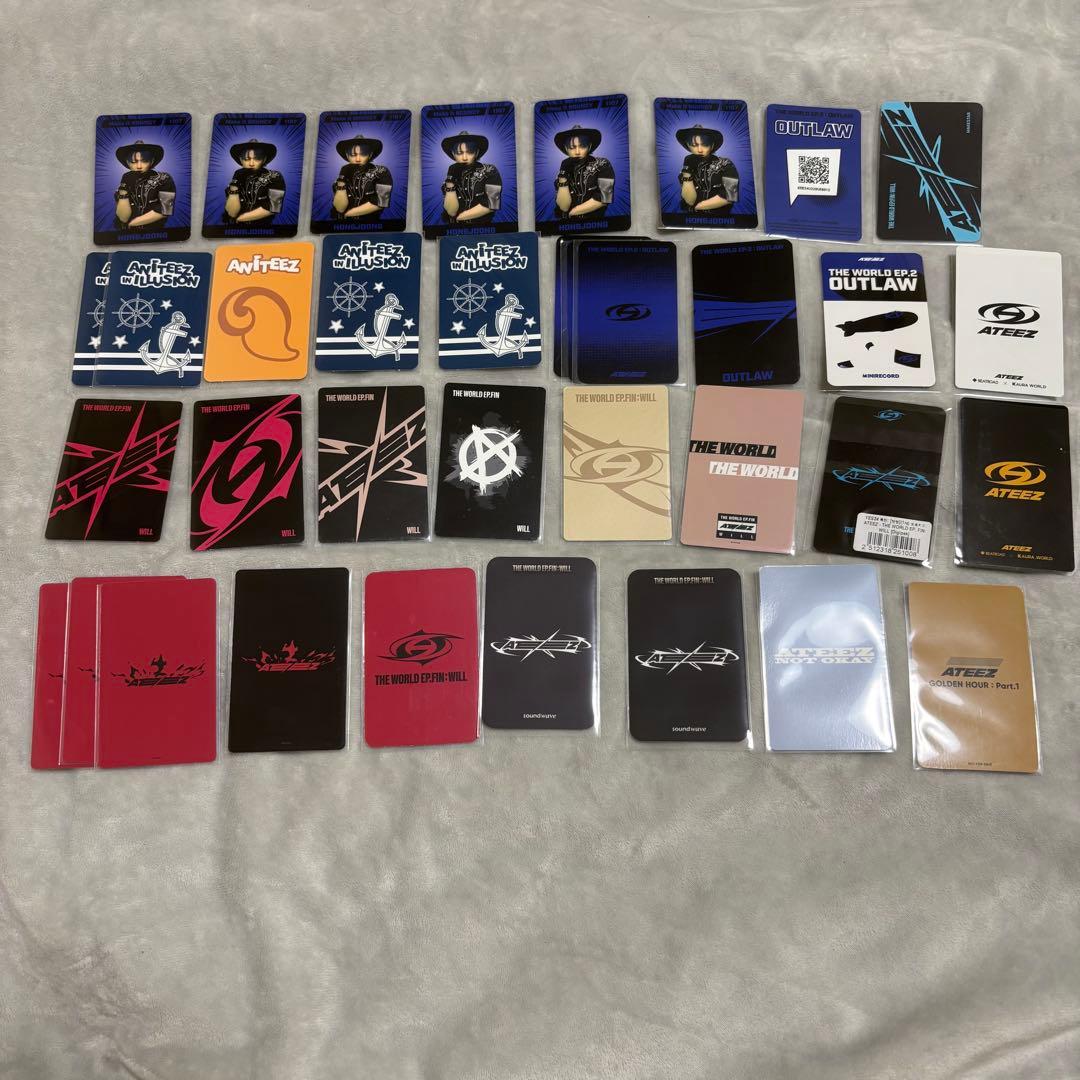 ATEEZ ホンジュン HONGJOONG 홍중 ラキドロ 封入 トレカ まとめ - メルカリ