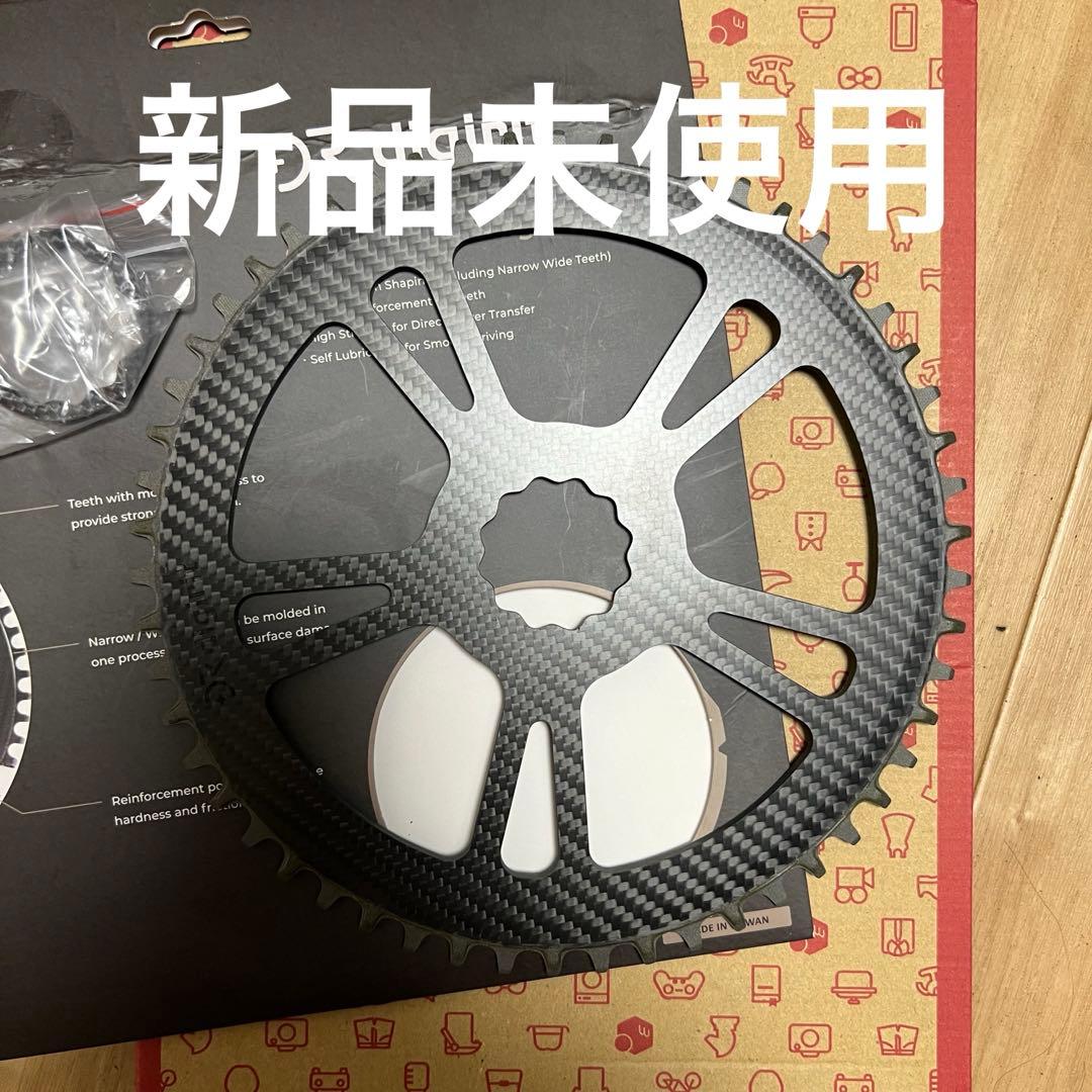 Digirit カーボン チェーンリング 54T ナローワイド フロントシングル Digiritカーボンチェーンリング - RX Group