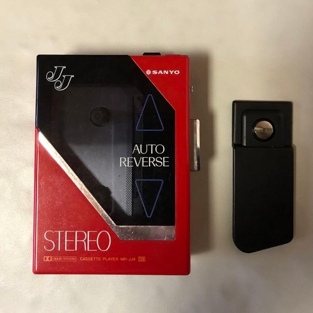 希少 サンヨー SANYO MR-JJ4 カセットプレーヤー レトロ - メルカリ